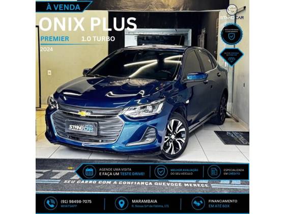CHEVROLET ONIX 1.0 TURBO FLEX PLUS PREMIER AUTOMÁTICO CHEVROLET ONIX 1.0 TURBO FLEX PLUS PREMIER AUTOMÁTICO